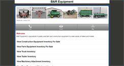 Desktop Screenshot of m.bandrequipment.com